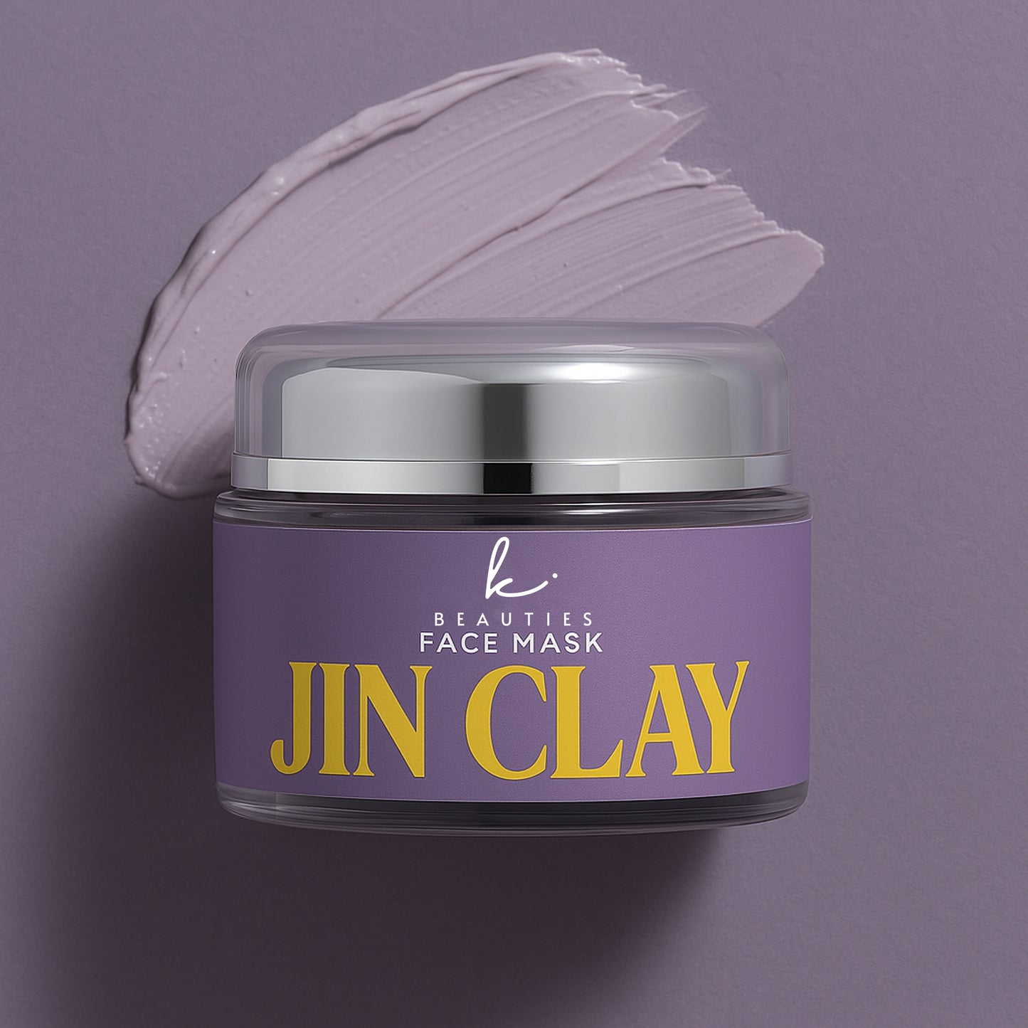 Jin Clay Face Mask by K Beauties – Detoxifying clay mask infused with natural minerals to purify pores, reduce excess oil, and smooth skin texture
